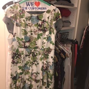 Custom made silk dress from Laos